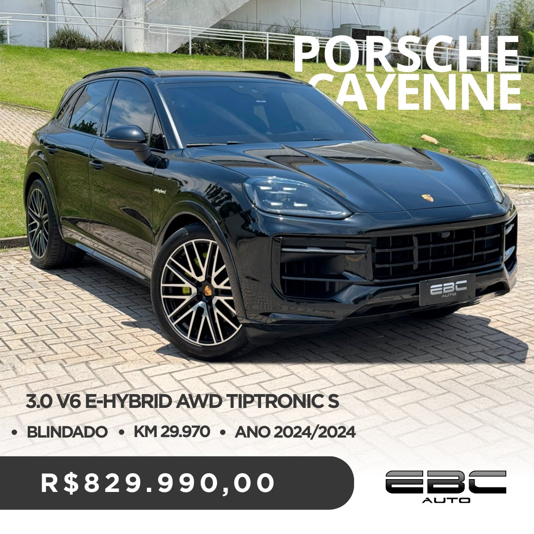 Porsche Cayenne 3.0 V6 E-Hybrid AWD Tiptronic S